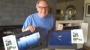 Ken Foletta with his winning photos